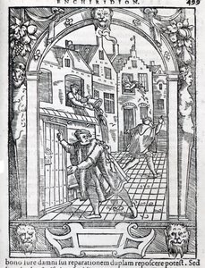 Emptying the Chamber Pots, Illustration from 